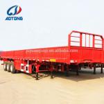 Vehicle Master 60 Ton Drop Side Wall Fence Semi Trailer with Dual Line Braking