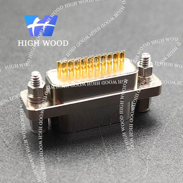 Micro-D MWDM Solder Cup Metal Shell Connectors ,MWDM2L-21TSP.