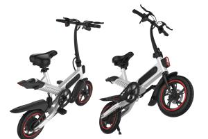 Quality Professional Folding Electric Bicycle Leather Soft Seat Long Service Life CE Approved wholesale