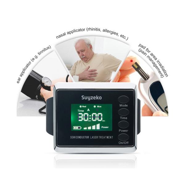 FDA Portable Laser Watch For High Blood Pressure ，Medical Physical Therapy