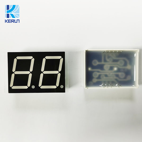 2 Number 0.36" 7 Segment LED Digital Display White Color Module