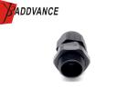 PG13.5 Nylon IP68 Plastic Black Color Connector Cable Gland 5mm Min 12mm Max