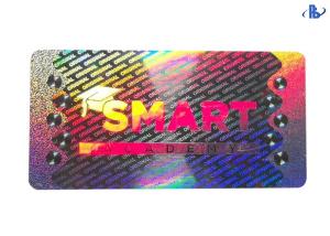 Quality Destructive 15-25um Tamper Proof Custom Security Hologram Stickers wholesale