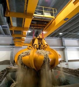 Quality SGS Overhead Crane Orange Peel Grab Bucket For Digger wholesale