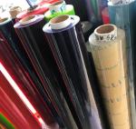 Wholesale PVC color transparent plastic film soft film pvc clear roll film