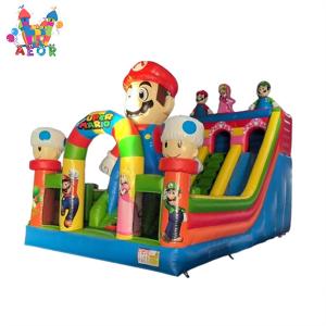 Quality Kids Jumping Jungle Slide Inflatable Water Slide PVC Commercial Inflatables On Sale wholesale