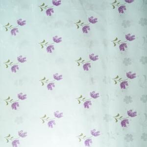 Quality TUV mattress protector 70gsm Brushed Polyester Fabric Purple Pattern Design wholesale