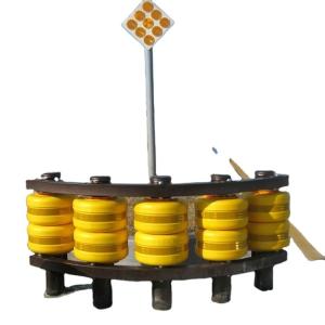 Quality Q235 Q345 EVA Roller Barrier Road Safety Anti-Crash Traffic Barrier wholesale