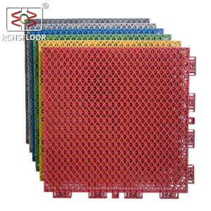 Quality 1000 Pieces Interlocking PP Tiles For Badminton Court Carton Package wholesale