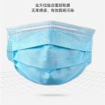 Disposable Non Woven Face Mask , Low Breath Resistance Earloop Surgical Mask