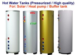 Quality Stainless Steel Material Pressurised Hot Water Tank 100 - 500 L Capacity wholesale