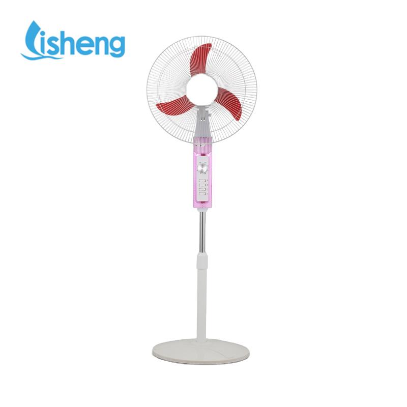 Industrial Rechargeable Standing Fan 18 Inch Energy Saving with brushless motor