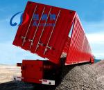 Landing Gear Standard 28Ton Heavy Duty 120 Ton Dump Trailer for Sand or Stone