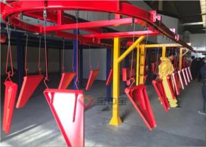 Quality Hanging Chain Industrial Powder Coating Line With Power Recircle System wholesale