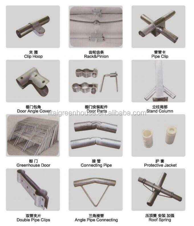 Greenhouse Rain Gutter Width Customizable and Long Service Life Advantage