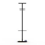 Floor Standing Sanitation Stand With Sign Holder
