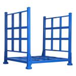 Galvanized Stacker Rack 1500kg Tire Stacking Rack Deep Blue