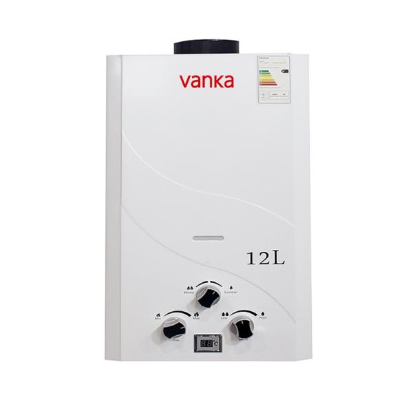 12L Low Pressure Gas Water Heater Wall Mounted Portable LPG Instant Gas Water
