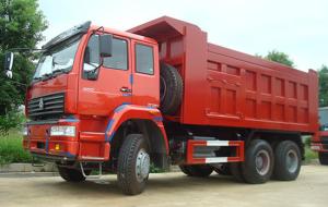 Quality SINOTRUK Golden Prince Tipper Dump Truck 6X4 336HP LHD 25tons ZZ3251N3641W wholesale