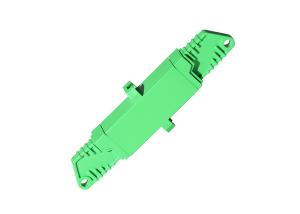 Quality E2000 APC SX Single Mode FTTH Adapter With Flange wholesale