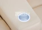 Luxury Cinema VIP Sofa Electric Recliner Chairs With Heat Seat Cushion