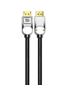 Quality 8K 60Hz 4K 120Hz Display Port Cable Zinc Alloy Dp 1.4 Male To Male Ethernet wholesale