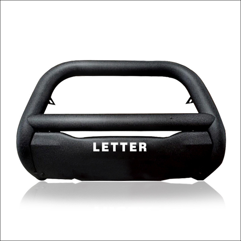 OEM Wholesale Truck Bull Bar 1.2 MM Black Steel Power Coating Nudge Front Bumper For Toyota Hilux Revo Vigo