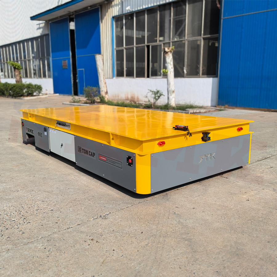 Industrial Heavy Load Electric Transfer Cart Differential Steering Trackless Transfer Cart