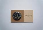Eco Friendly Metal Coat Buttons / Metal Shirt Buttons Durable