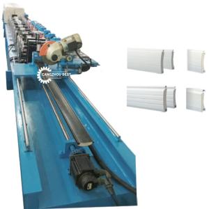 Quality 1.2mm 42/55/77 Shutter Profile Making Machine Plc wholesale
