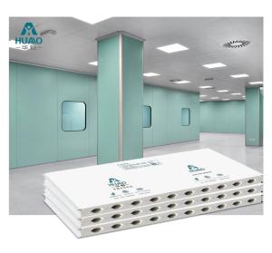 Quality GMP Impact Resistance Mgo Wall Board Cleanroom Sandwich Panel For Food Factory wholesale