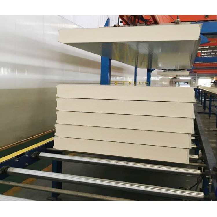 Metal Panel PPGI Polyurethane Sandwich Panel Insulated Rock Wool Polyurethane Panel