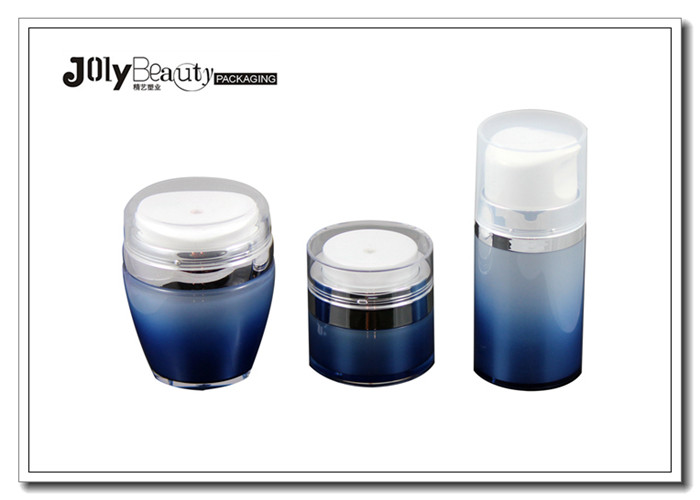 Pump Spray Cylindrical Round PP Empty Makeup Bottles Cosmetic Packaging