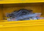 Carbon Steel 40 Tons 3 FUWA Axles Flatbed Trailer
