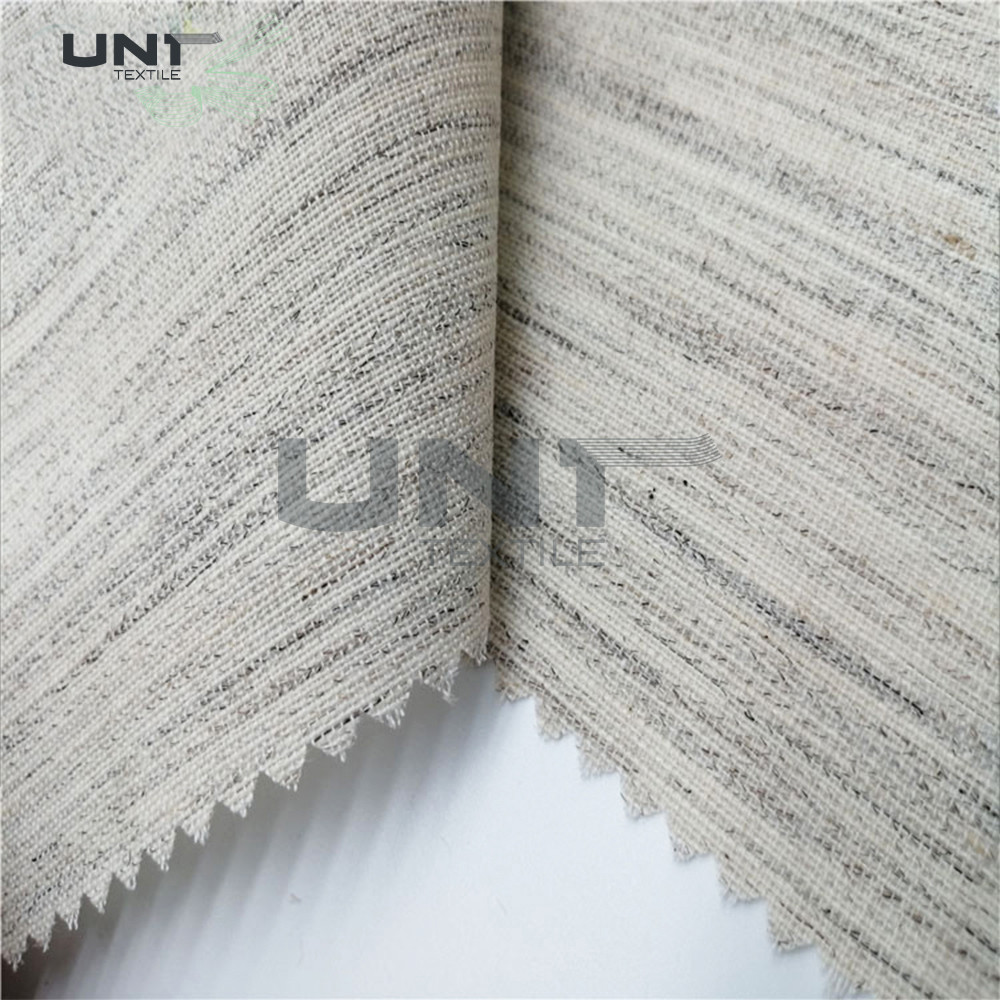 Smooth handfeeling horse interlining material for men‘s suit / jacket / uniform