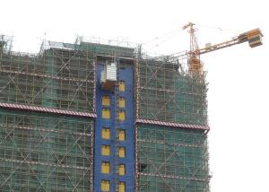 Quality Frequency Control Motors Rack Pinion Building Site Hoist wholesale