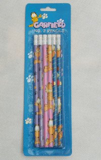 7 inch poplar wood graphite woodless pencil