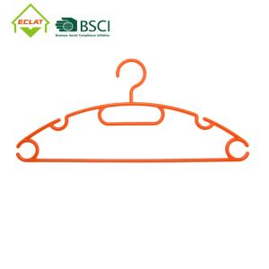 Quality PP 40CM Contoured Heavy Duty Plastic Coat Hangers Multipurpose wholesale