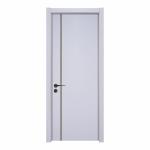 45mm Thick Modern Fireproof Wood Doors 2 Hour Fire Rated Wood Door