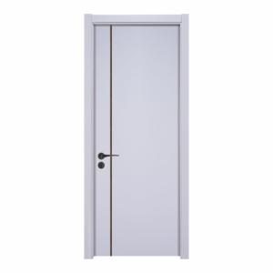 Quality 45mm Thick Modern Fireproof Wood Doors 2 Hour Fire Rated Wood Door wholesale