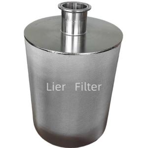 Quality Stable Filtering Precision SS316L 20um Sintered Metal Mesh Filter Elements In Pharmaceutical Industry wholesale