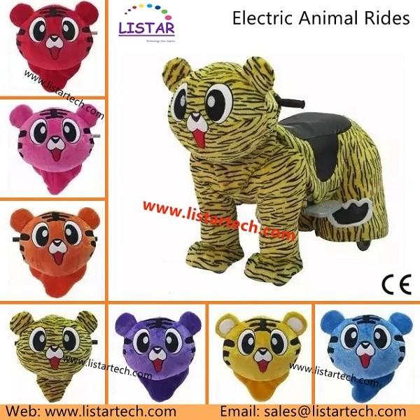 Toy Rider Coin Animal, Toys Animal Electric, Stuffed Animals that Walk, Battery