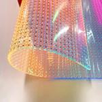 Transparent Led Film Display on Window Flexible Transparent Video Wall