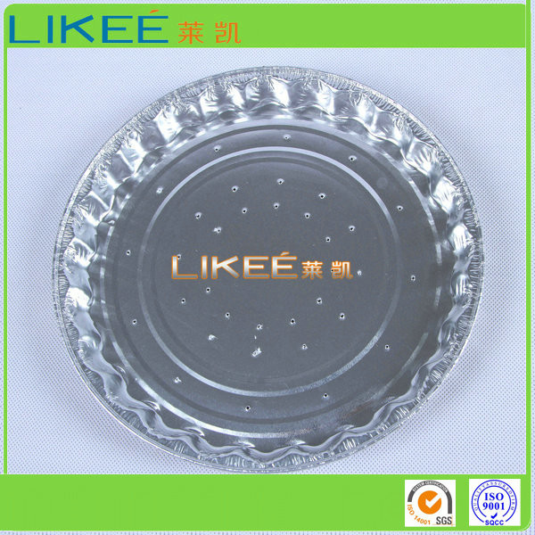 Thin Round Aluminium Foil Container Easy To Pack Aluminum Foil Food Tray