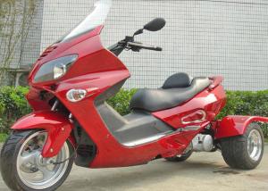 Quality Electric Start 3 Wheel 150cc Scooter , 3 Wheel Bike Motorcycle With Windshield wholesale