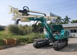 High Air Pressure Hydraulic Rock Dth Drilling Rig With Cummins Diesel Engine