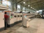 50Hz Corrugated Paperboard Production Line , Fully Automatic Corrugated Box