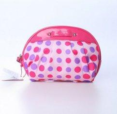 Quality Lovely Pink Cosmetic Cases Bags Lady Makeup Purse wholesale