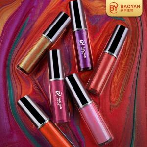 Quality Glitter Shimmer Lip Gloss , Custom Shiny Long Lasting Mirror Lip Glaze wholesale