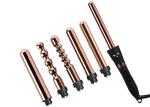 Dual Voltage Titanium Curling Wand Set 50HZ with LED Display